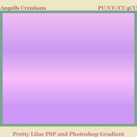 Pretty Lilac PSP and Photoshop Gradient - Click Image to Close