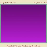 Purple PSP and Photoshop Gradient