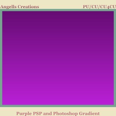 Purple PSP and Photoshop Gradient