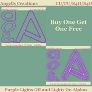 Purple Lights Off and Lights On Alphas - FS