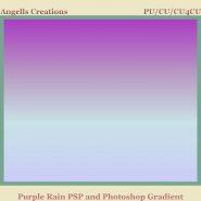 Purple Rain PSP and Photoshop Gradient