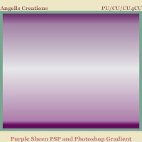 Purple Sheen PSP and Photoshop Gradient