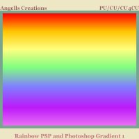 Rainbow PSP and Photoshop Gradient 1