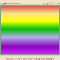 Rainbow PSP and Photoshop Gradient 2