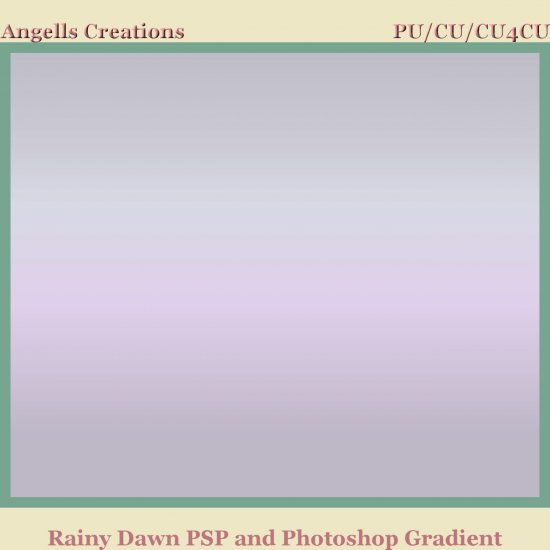 Rainy Dawn PSP and Photoshop Gradient - Click Image to Close