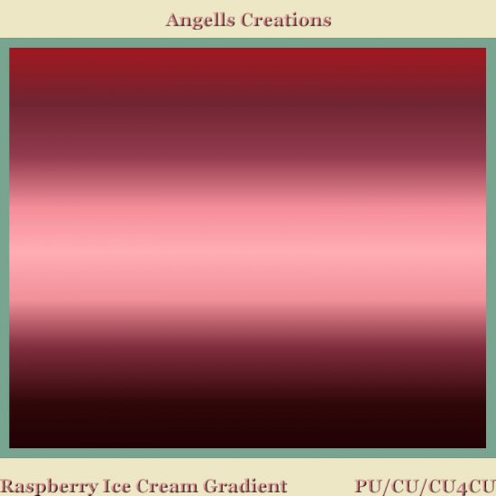 Raspberry Ice Cream PSP Gradient - Click Image to Close