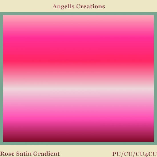 Rose Satin PSP Gradient - Click Image to Close