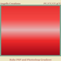 Ruby PSP and Photoshop Gradient