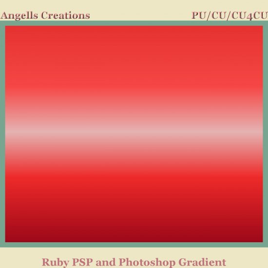 Ruby PSP and Photoshop Gradient - Click Image to Close