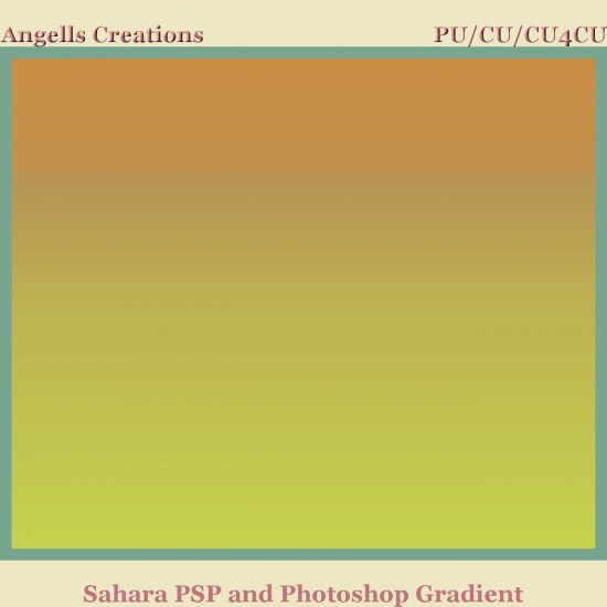 Sahara PSP and Photoshop Gradient - Click Image to Close