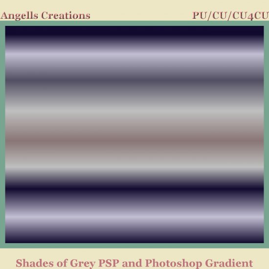 Shades of Grey PSP and Photoshop Gradient - Click Image to Close