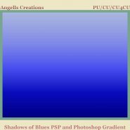 Shadows of Blue PSP and Photoshop Gradient