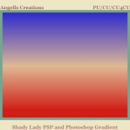 Shady Lady PSP and Photoshop Gradient