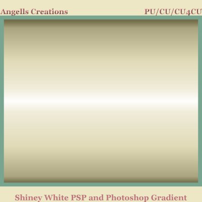 Shiney White PSP and Photoshop Gradient