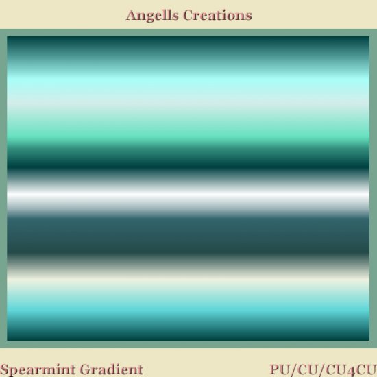 Spearmint PSP Gradient - Click Image to Close