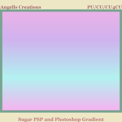 Sugar PSP and Photoshop Gradient