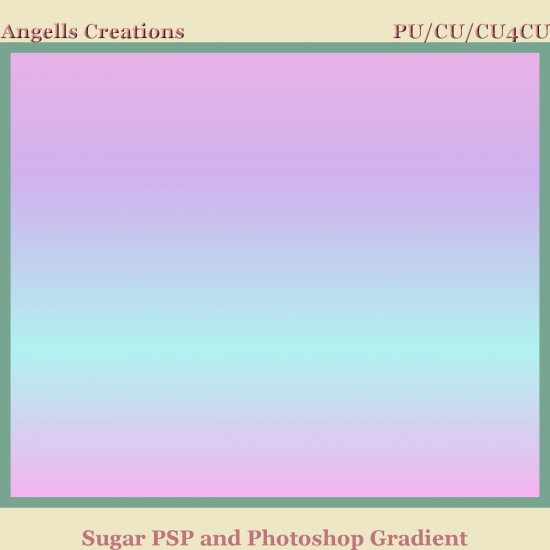 Sugar PSP and Photoshop Gradient - Click Image to Close