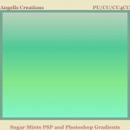 Sugar Mints PSP and Photoshop Gradient