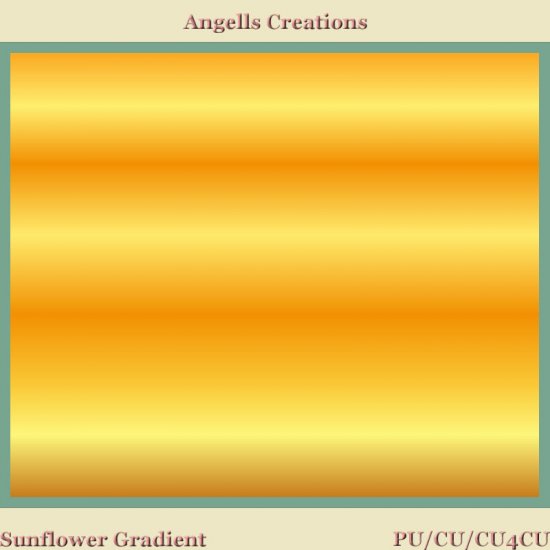 Sunflower PSP Gradient - Click Image to Close