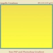 Sun PSP and Photoshop Gradient