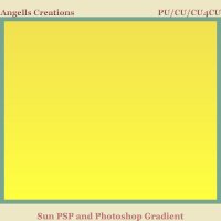 Sun PSP and Photoshop Gradient