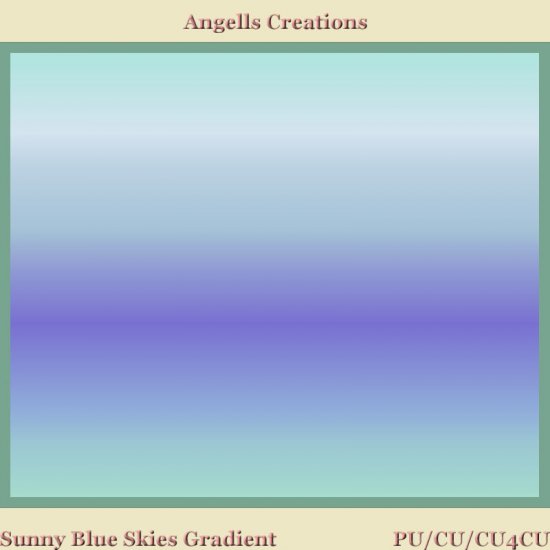 Sunny Blue Skies PSP Gradient - Click Image to Close