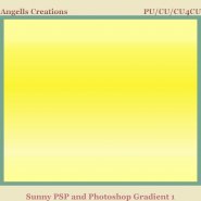 Sunny PSP and Photoshop Gradient 1
