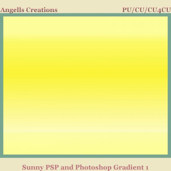 Sunny PSP and Photoshop Gradient 1 - Click Image to Close