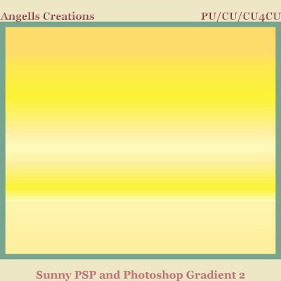 Sunny PSP and Photoshop Gradient 2