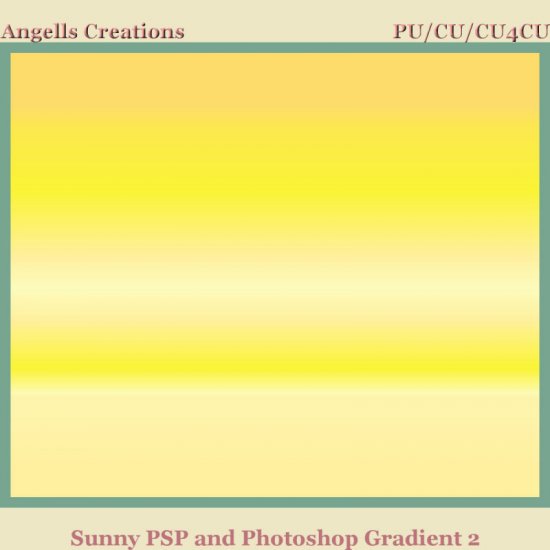 Sunny PSP and Photoshop Gradient 2 - Click Image to Close