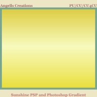 Sunshine PSP and Photoshop Gradient