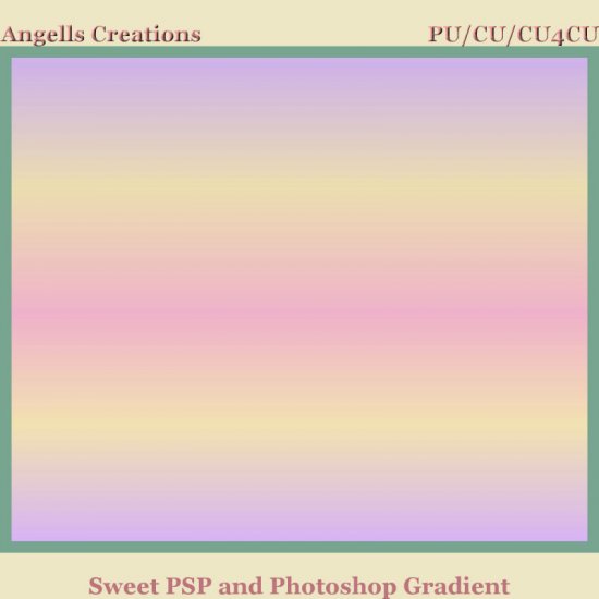 Sweet PSP and Photoshop Gradient - Click Image to Close