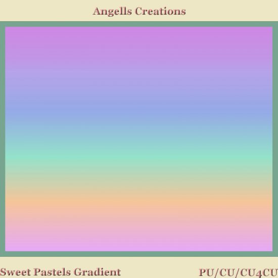 Sweet Pastels PSP Gradient - Click Image to Close