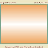 Tangerine PSP and Photoshop Gradient