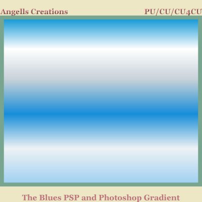 The Blues PSP and Photoshop Gradient