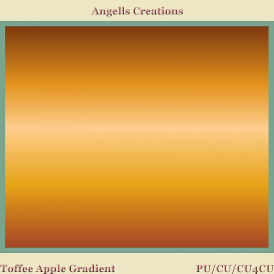 Toffee Apple PSP Gradient - Click Image to Close