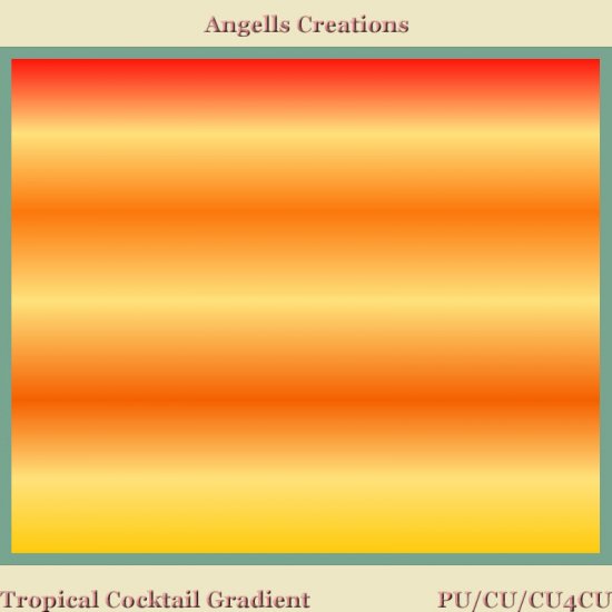 Tropical Cocktail PSP Gradient - Click Image to Close