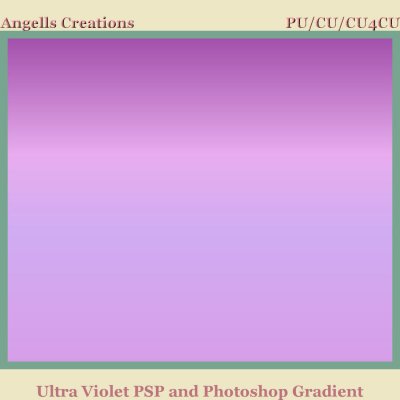 Ultra Violet PSP and Photoshop Gradient