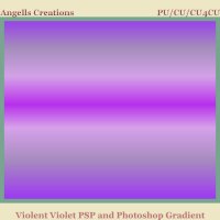 Violent Violet PSP and Photoshop Gradient