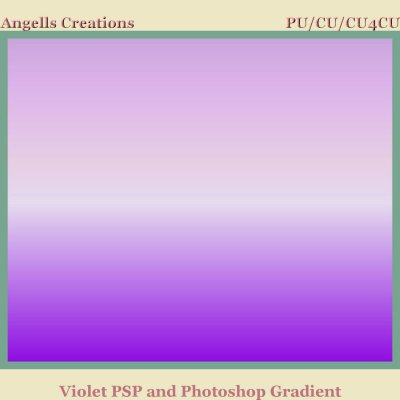 Violet Gradient PSP and Photoshop Gradients