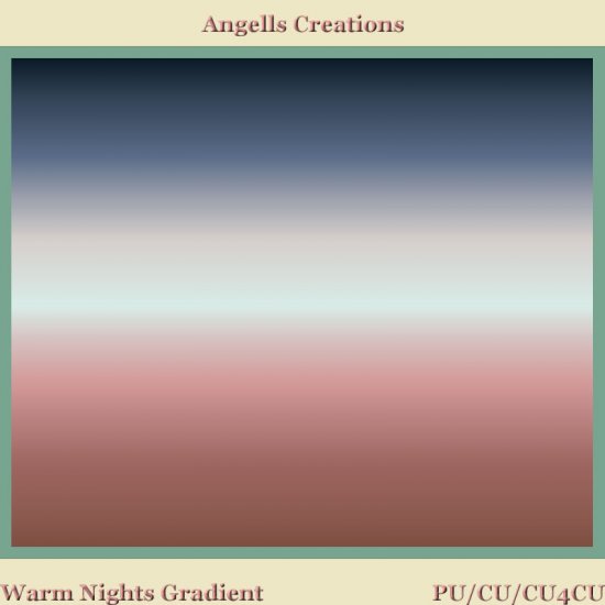 Warm Nights PSP Gradient - Click Image to Close