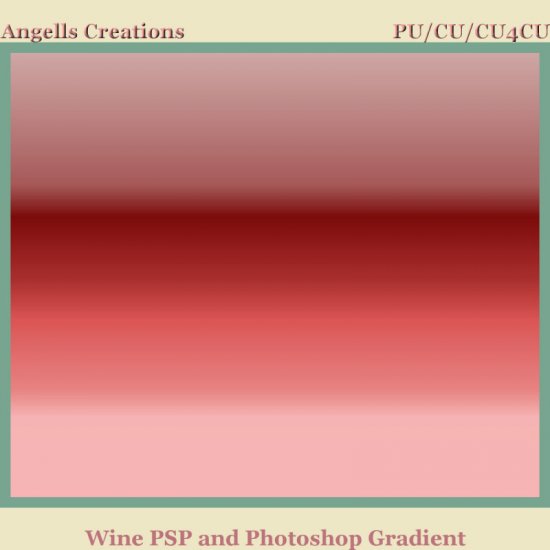 Wine PSP and Photoshop Gradient - Click Image to Close