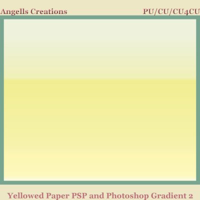 Yellowed Paper PSP and Photoshop Gradient 2