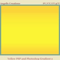 Yellow PSP and Photoshop Gradient 2