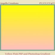 Yellow Pink PSP and Photoshop Gradient