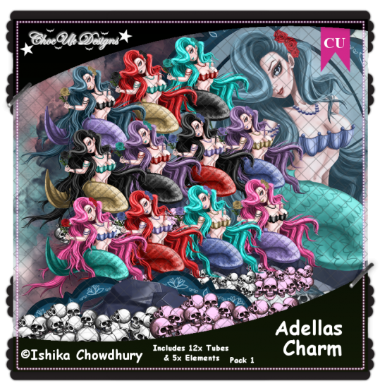 Adellas Charm CU/PU Pack 1 - Click Image to Close