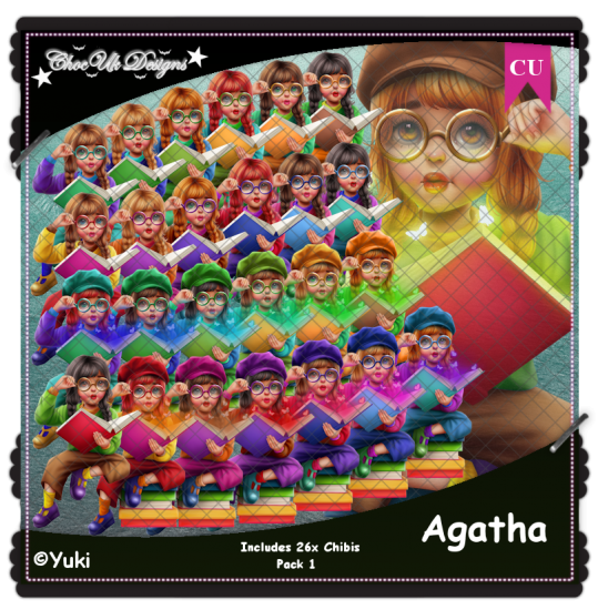 Agatha CU/PU Pack 1 - Click Image to Close