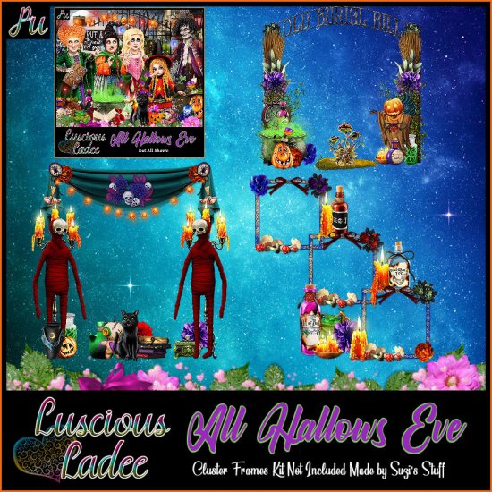 All Hallows Eve Cluster Frames - Click Image to Close