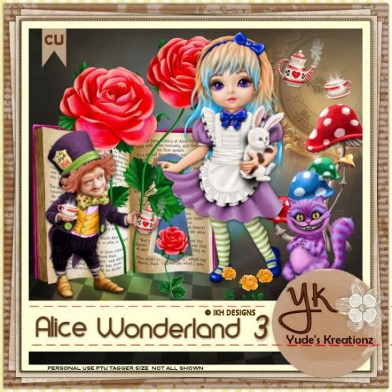 Alice Wonderland #3 CU - Click Image to Close