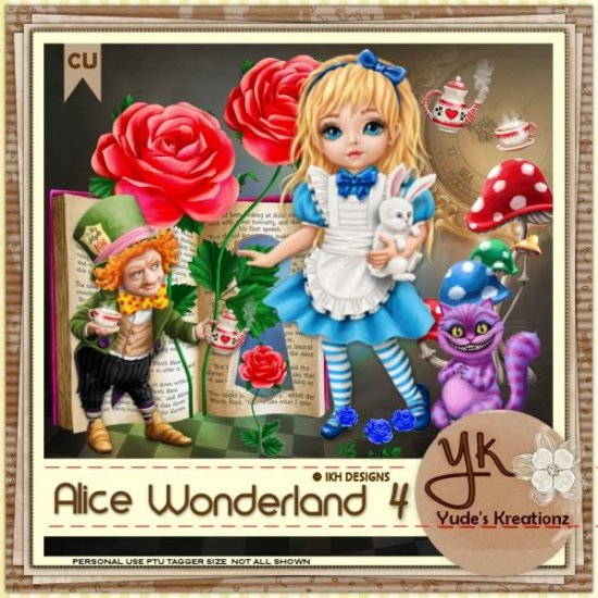 Alice Wonderland #4 CU - Click Image to Close